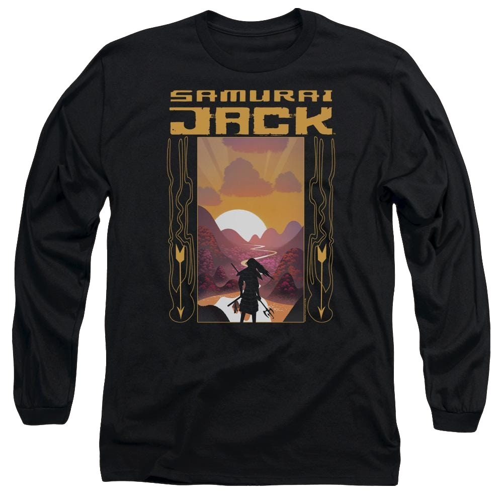 Samurai Jack Sunrise - Men's Long Sleeve T-Shirt Men's Long Sleeve T-Shirt Samurai Jack