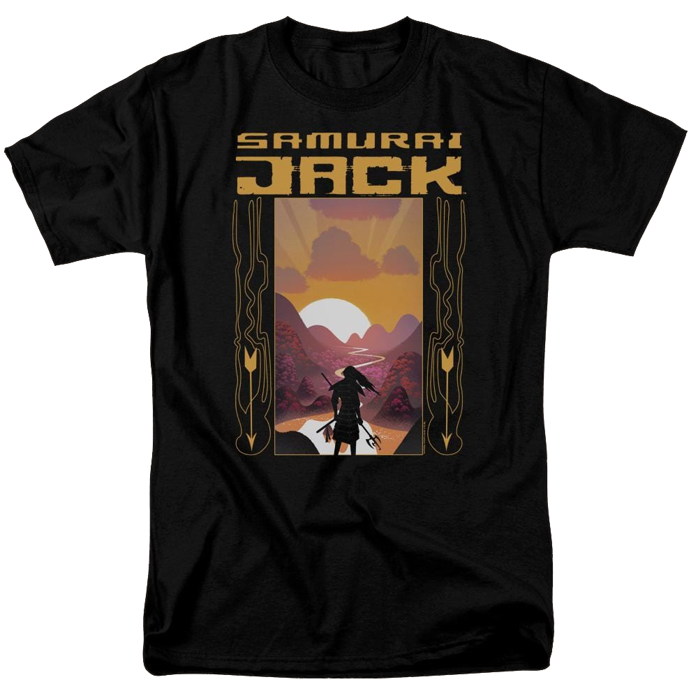 Samurai Jack Sunrise - Men's Regular Fit T-Shirt Men's Regular Fit T-Shirt Samurai Jack