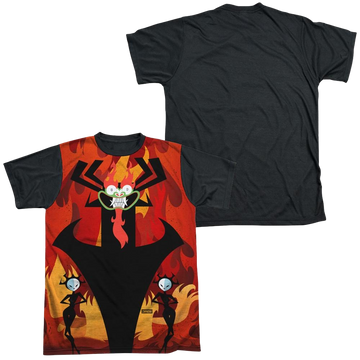 Samurai Jack Akus Wrath men's black back t-shirt