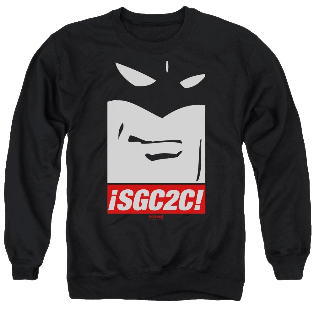 Space Ghost Sgc2C - Men's Crewneck Sweatshirt Men's Crewneck Sweatshirt Space Ghost