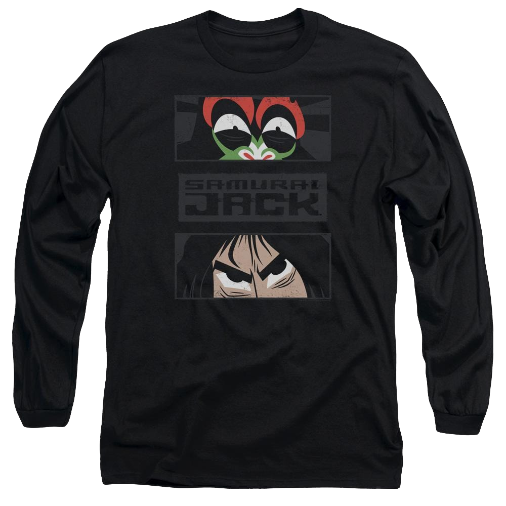 Samurai Jack Stare Down - Men's Long Sleeve T-Shirt Men's Long Sleeve T-Shirt Samurai Jack