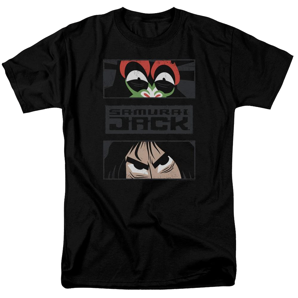 Samurai Jack Stare Down - Men's Regular Fit T-Shirt Men's Regular Fit T-Shirt Samurai Jack