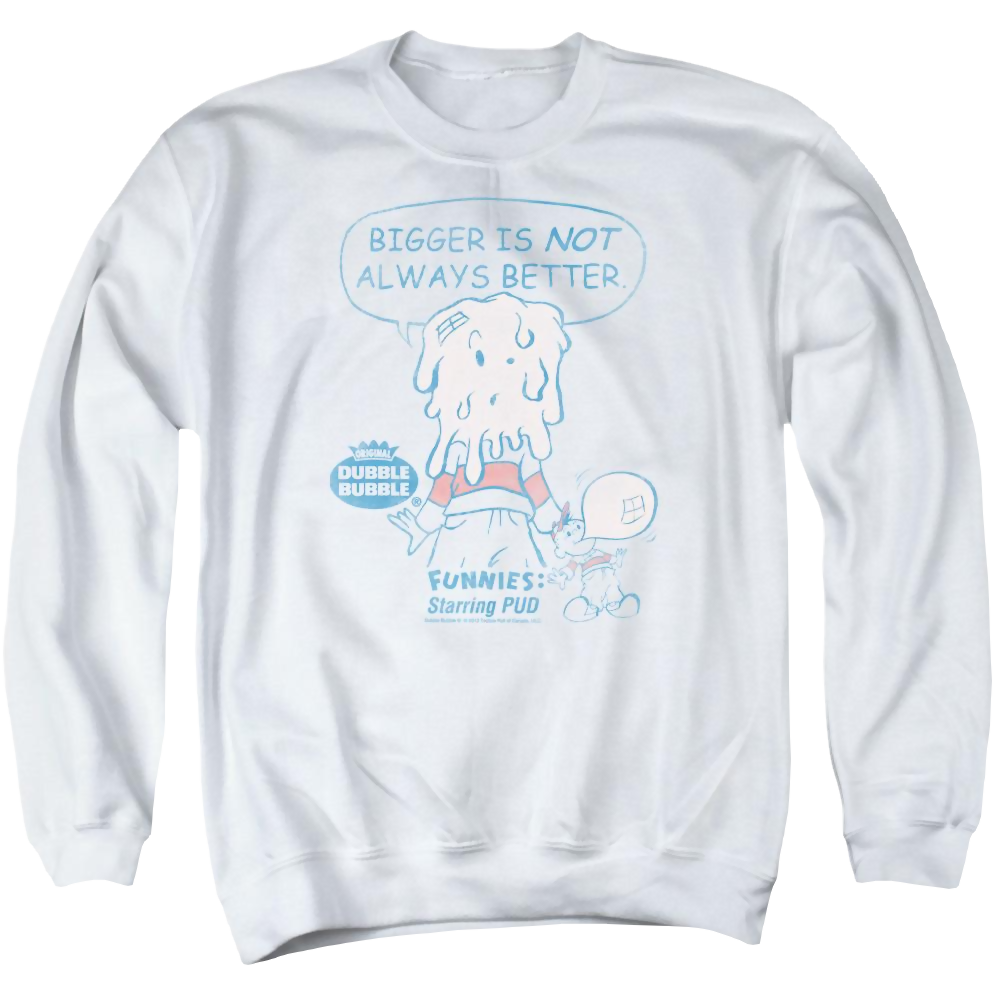 Dubble Bubble Bigger - Men's Crewneck Sweatshirt Men's Crewneck Sweatshirt Dubble Bubble