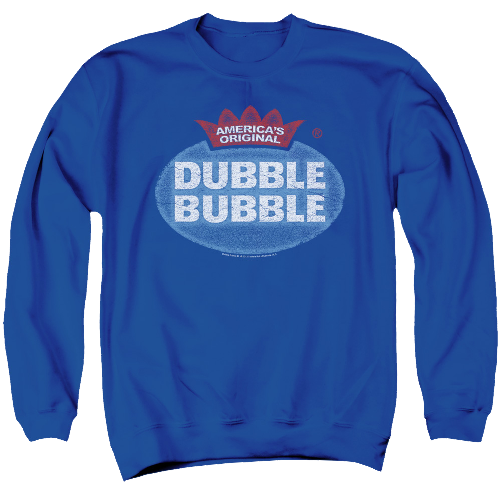 Dubble Bubble Vintage Logo - Men's Crewneck Sweatshirt Men's Crewneck Sweatshirt Dubble Bubble