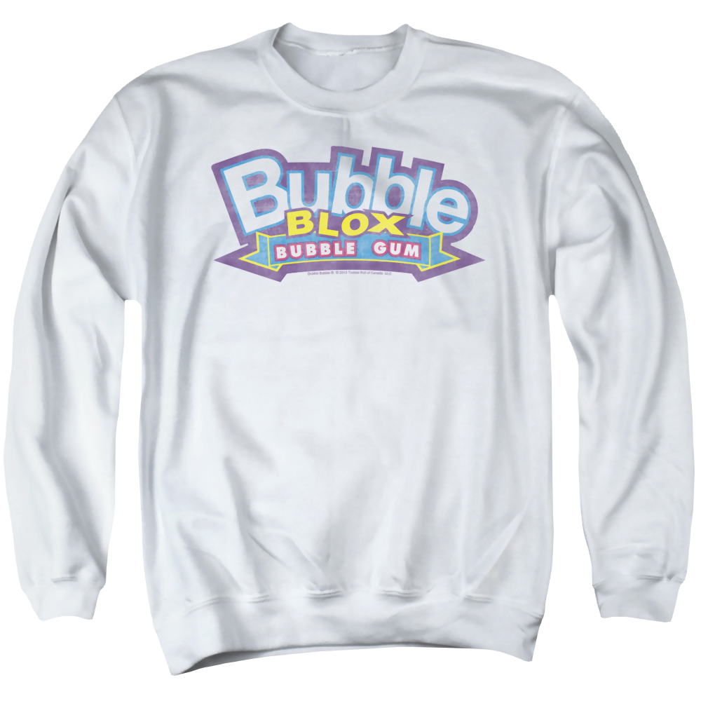 Dubble Bubble Bubble Blox - Men's Crewneck Sweatshirt Men's Crewneck Sweatshirt Dubble Bubble