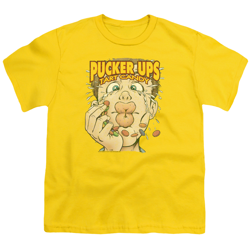 Dubble Bubble Pucker Ups - Youth T-Shirt (Ages 8-12) Youth T-Shirt (Ages 8-12) Dubble Bubble