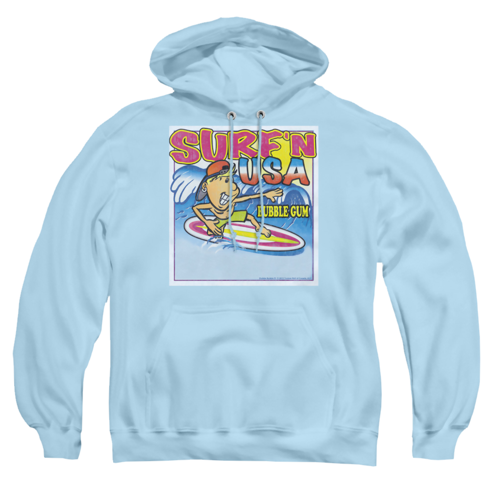 Dubble Bubble Surfn Usa Gum - Pullover Hoodie Pullover Hoodie Dubble Bubble