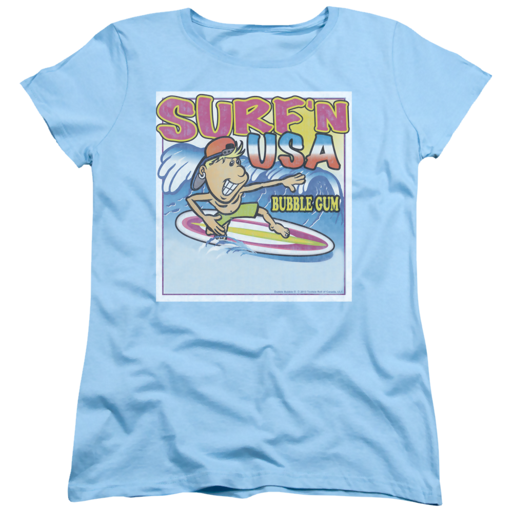 Dubble Bubble Surfn Usa Gum - Women's T-Shirt Women's T-Shirt Dubble Bubble