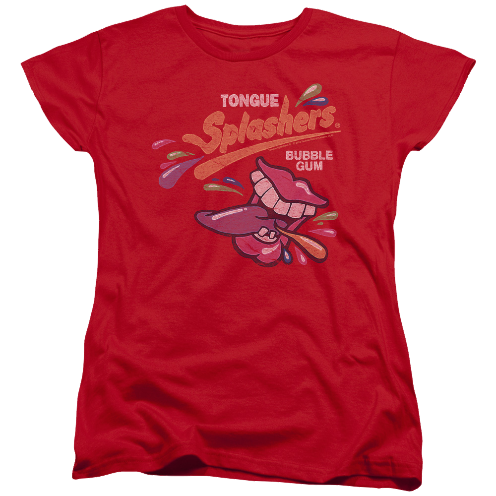 Dubble Bubble Distress Logo - Women's T-Shirt Women's T-Shirt Dubble Bubble