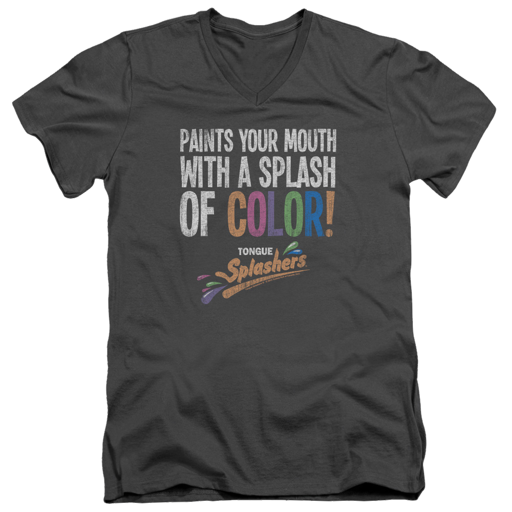 Dubble Bubble Paints Your Mouth - Men's V-Neck T-Shirt Men's V-Neck T-Shirt Dubble Bubble