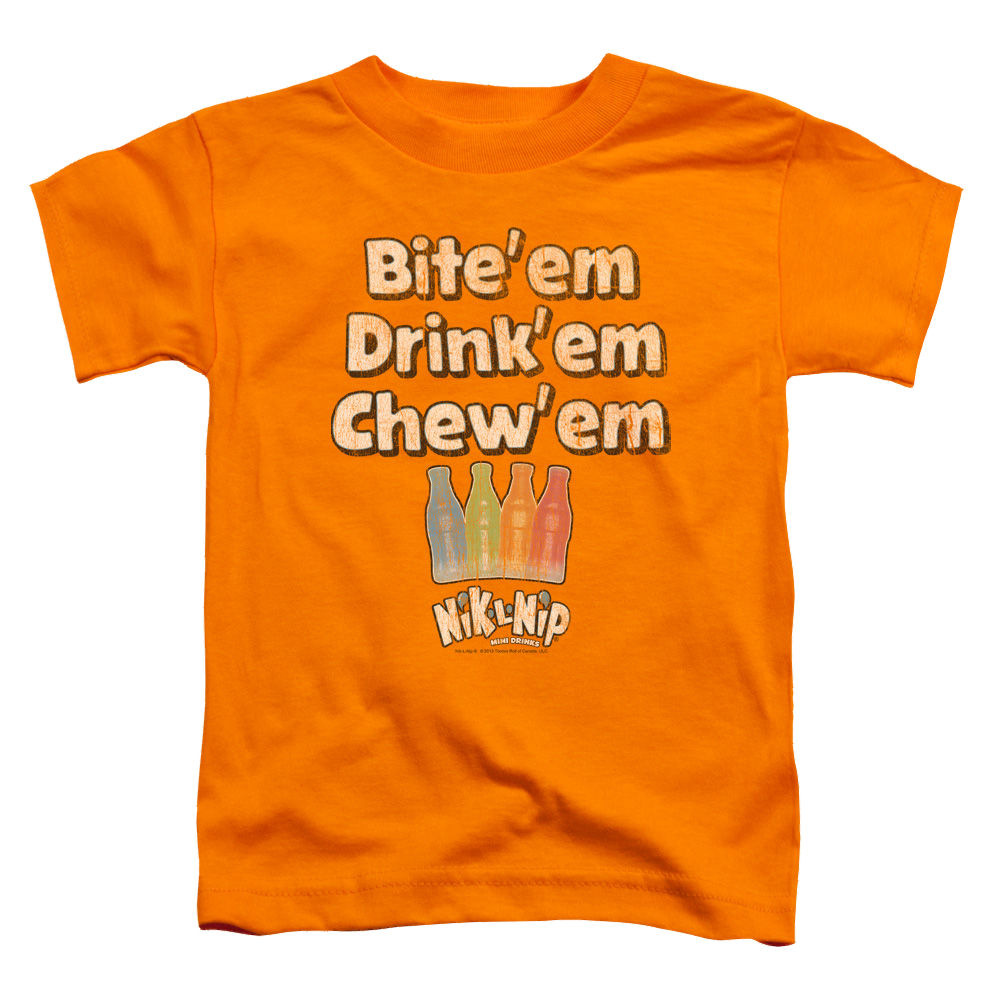 Dubble Bubble Bite Drink Chew - Toddler T-Shirt Toddler T-Shirt Dubble Bubble