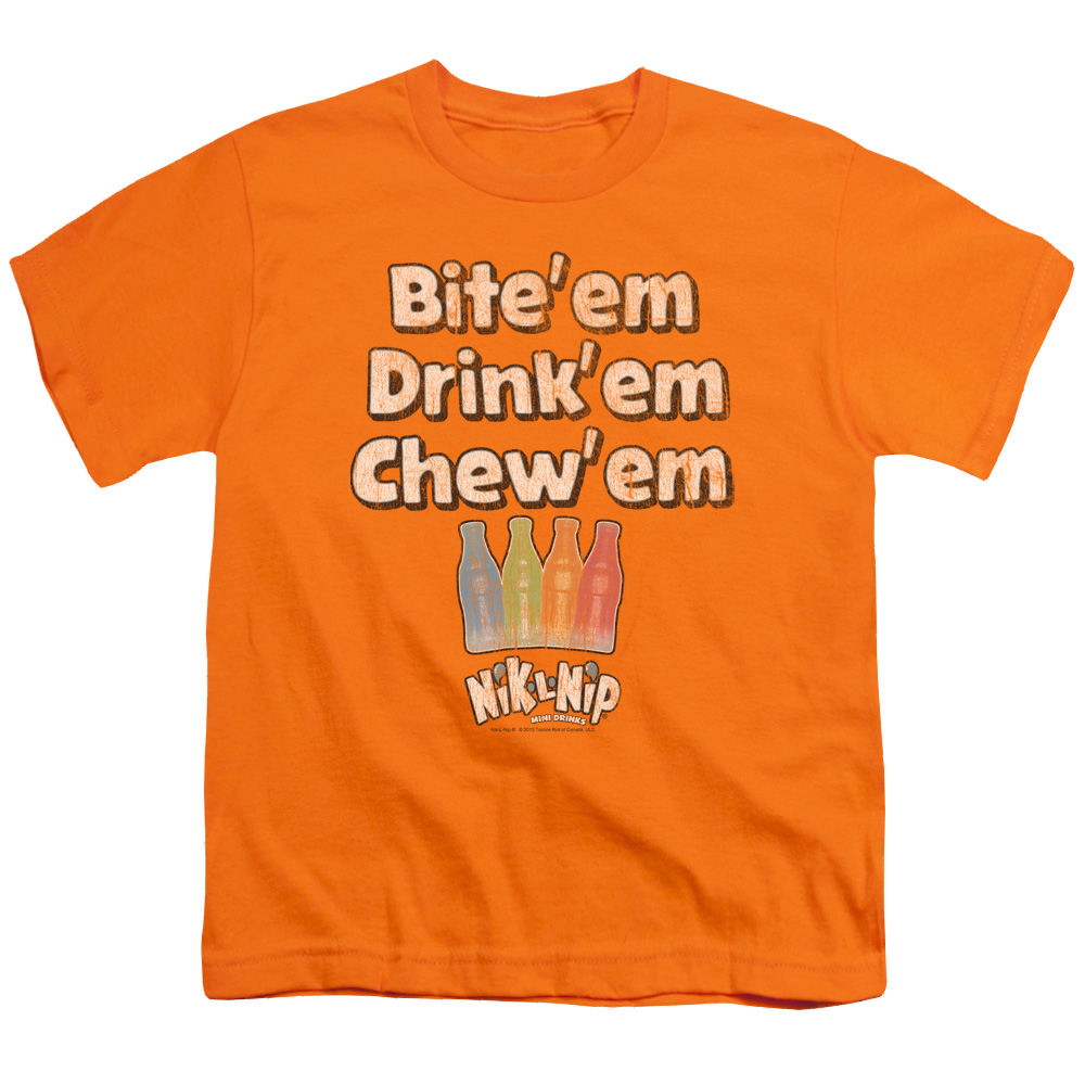 Dubble Bubble Bite Drink Chew - Youth T-Shirt (Ages 8-12) Youth T-Shirt (Ages 8-12) Dubble Bubble