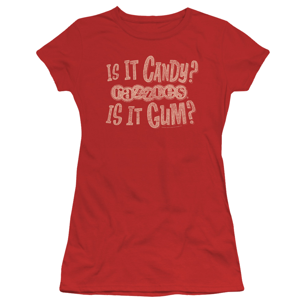 Dubble Bubble What Is This - Juniors T-Shirt Juniors T-Shirt Dubble Bubble