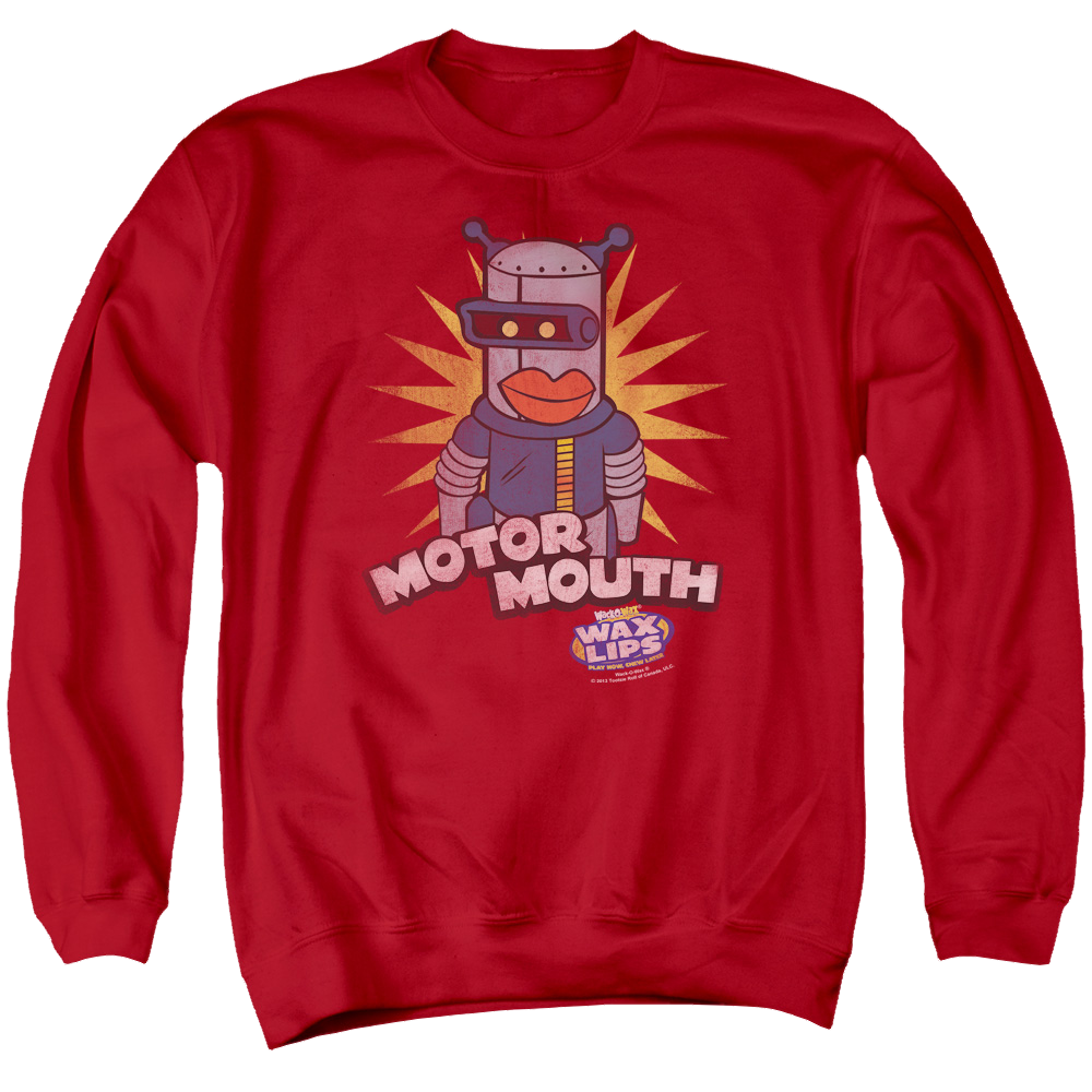 Dubble Bubble Motor Mouth - Men's Crewneck Sweatshirt Men's Crewneck Sweatshirt Dubble Bubble