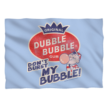 Dubble Bubble Burst Bubble pillow case