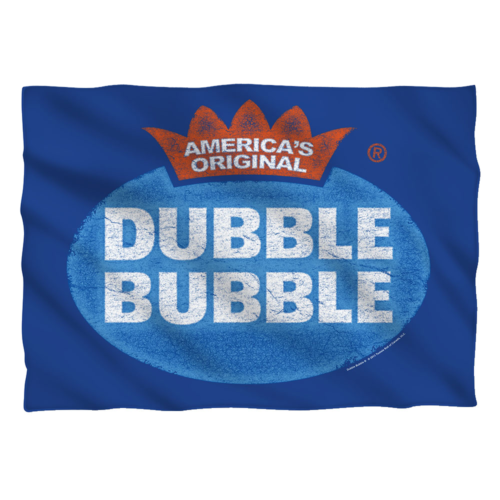 Dubble Bubble Vintage Logo - Pillow Case Pillow Cases Dubble Bubble