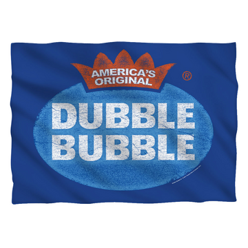 Dubble Bubble Vintage Logo pillow case