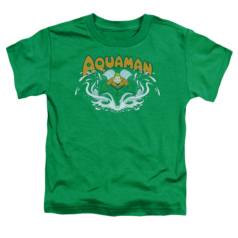 Aquaman Aquaman Splash - Toddler T-Shirt Toddler T-Shirt Aquaman