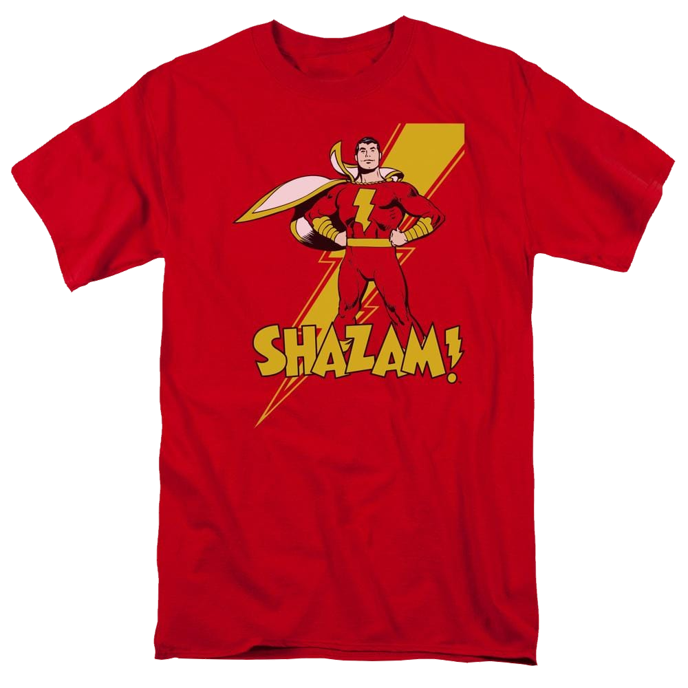 DC Comics Shazam! - Men's Regular Fit T-Shirt Men's Regular Fit T-Shirt Shazam