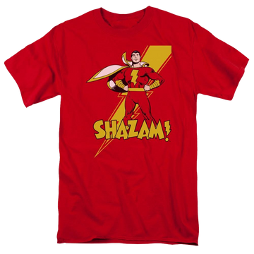 DC Comics Shazam! - Men's Regular Fit T-Shirt Men's Regular Fit T-Shirt Shazam