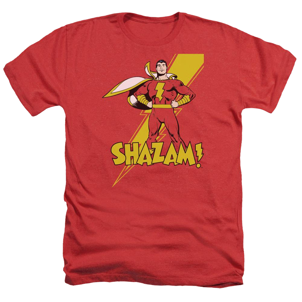 DC Comics Shazam! - Men's Heather T-Shirt Men's Heather T-Shirt Shazam