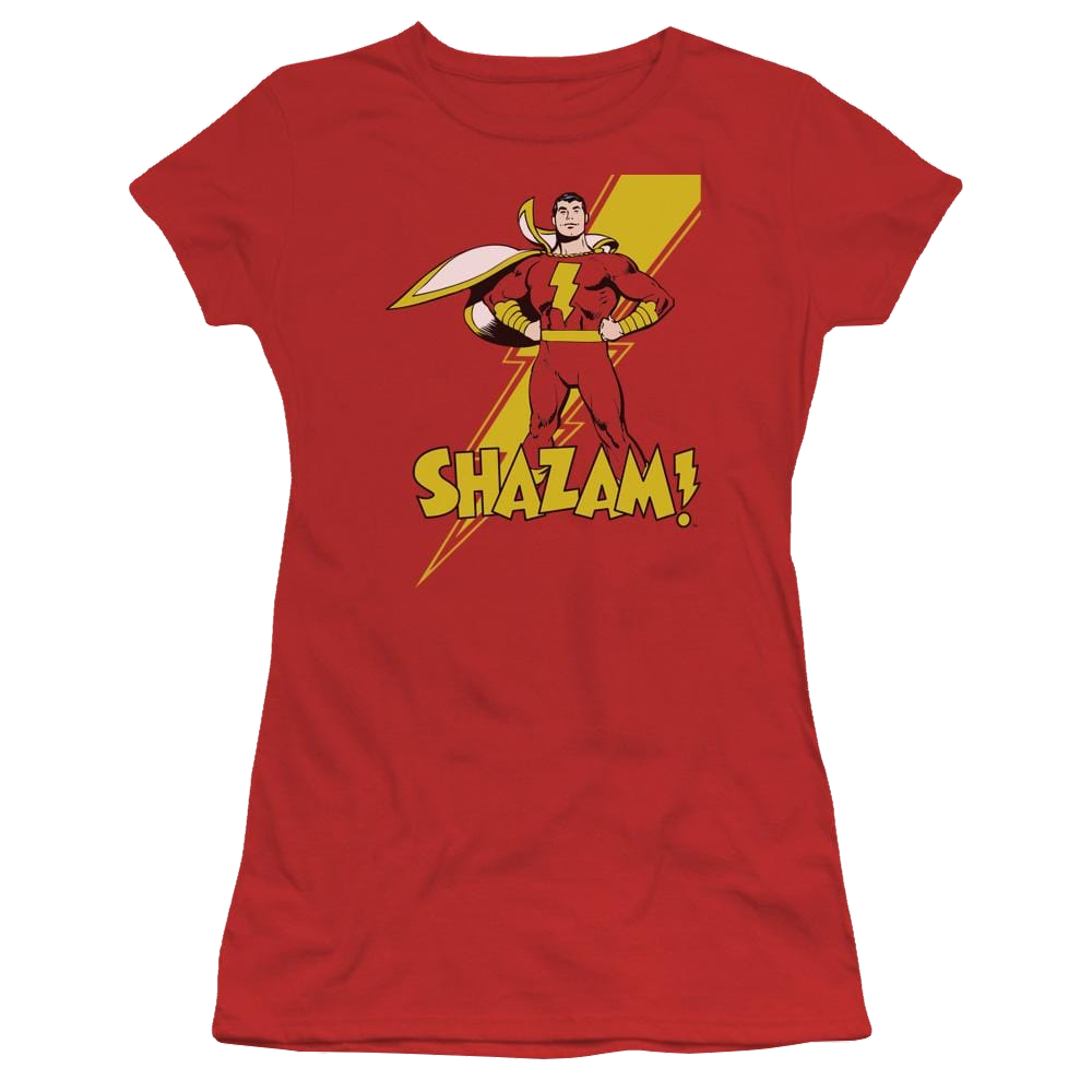 DC Comics Shazam! - Juniors T-Shirt Juniors T-Shirt Shazam