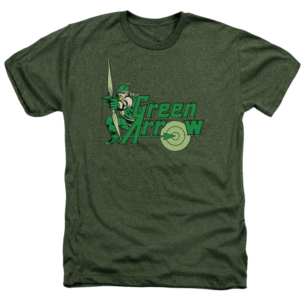 DC Comics Green Arrow - Men's Heather T-Shirt Men's Heather T-Shirt Green Arrow