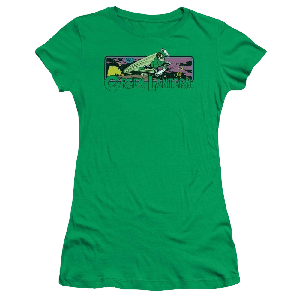 DC Comics Green Lantern Cosmos - Juniors T-Shirt Juniors T-Shirt Green Lantern