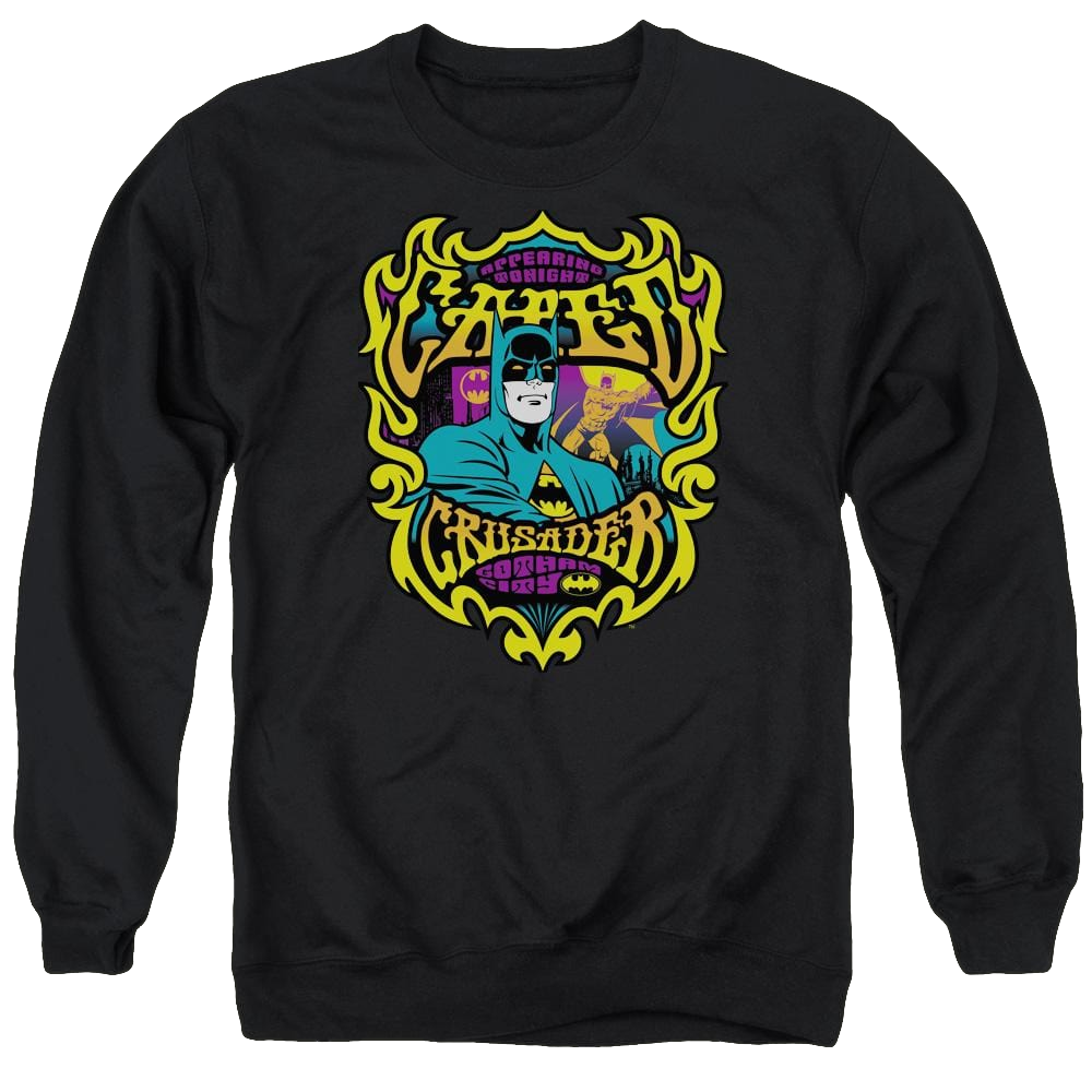 DC Comics Appearing Tonight - Men's Crewneck Sweatshirt Men's Crewneck Sweatshirt Batman