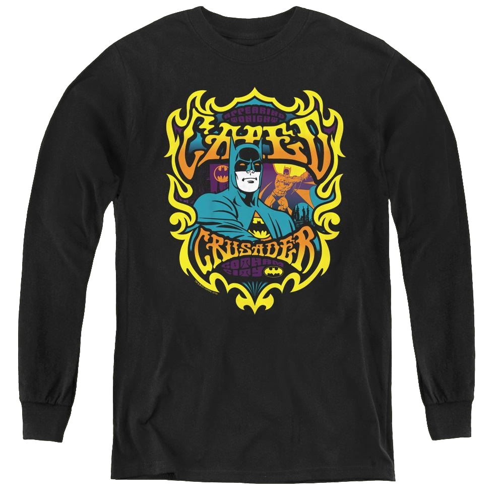 Dc Batman Appearing Tonight - Youth Long Sleeve T-Shirt Youth Long Sleeve T-Shirt Batman