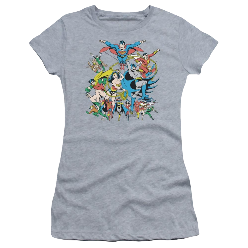 DC Comics Justice League Assemble - Juniors T-Shirt Juniors T-Shirt Justice League