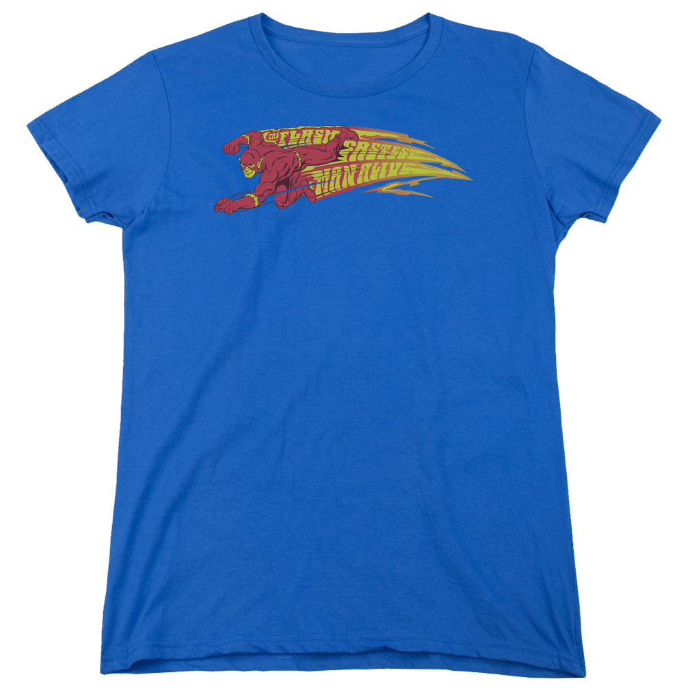 Flash, The Fastest Man Alive - Women's T-Shirt Women's T-Shirt The Flash