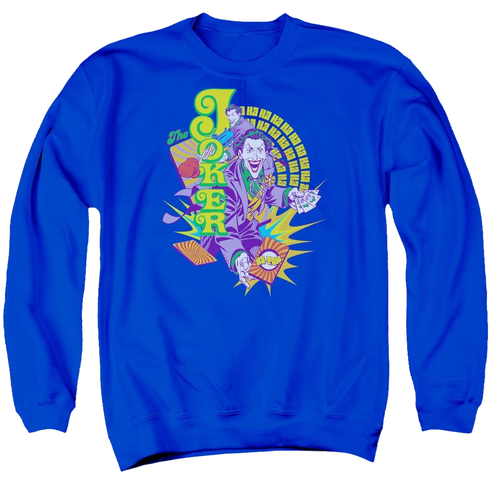 DC Comics Raw Deal - Men's Crewneck Sweatshirt Men's Crewneck Sweatshirt Joker
