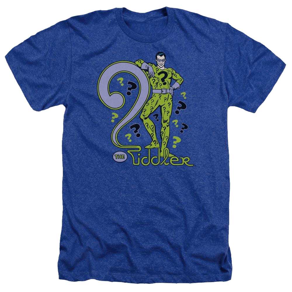 DC Comics The Riddler - Men's Heather T-Shirt Men's Heather T-Shirt DC Comics