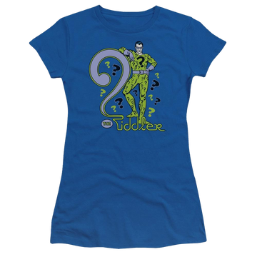 Royal juniors t-shirt with DC Comics The Riddler graphic