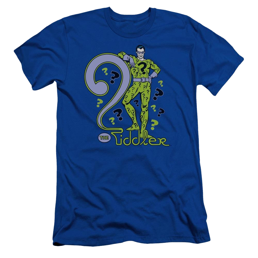 DC Comics The Riddler - Men's Slim Fit T-Shirt Men's Slim Fit T-Shirt DC Comics