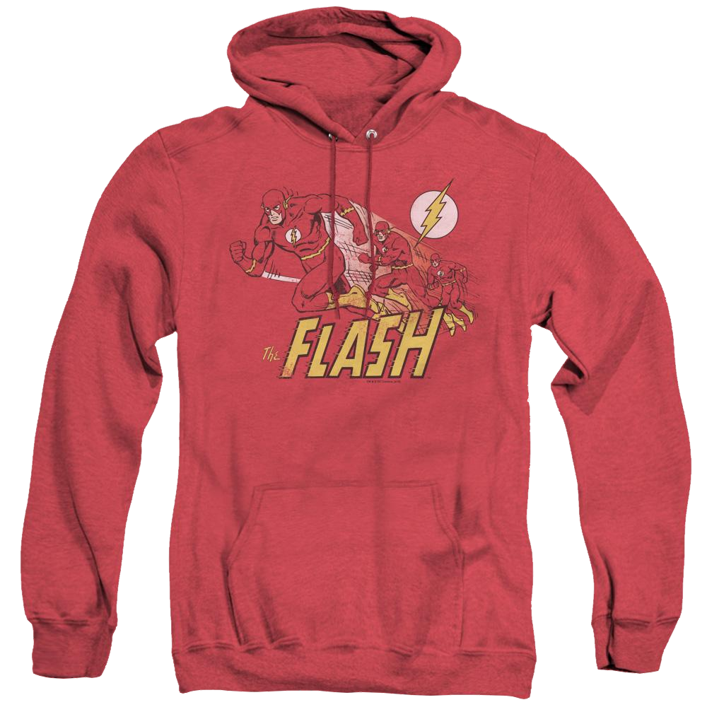 Flash, The Crimson Comet - Heather Pullover Hoodie Heather Pullover Hoodie The Flash