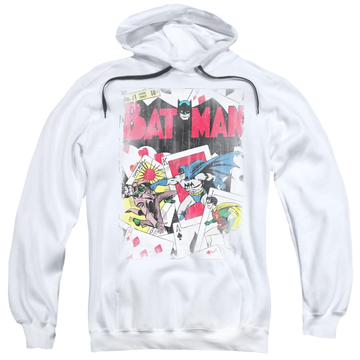 DC Comics Number 11 Distressed - Pullover Hoodie Pullover Hoodie Batman