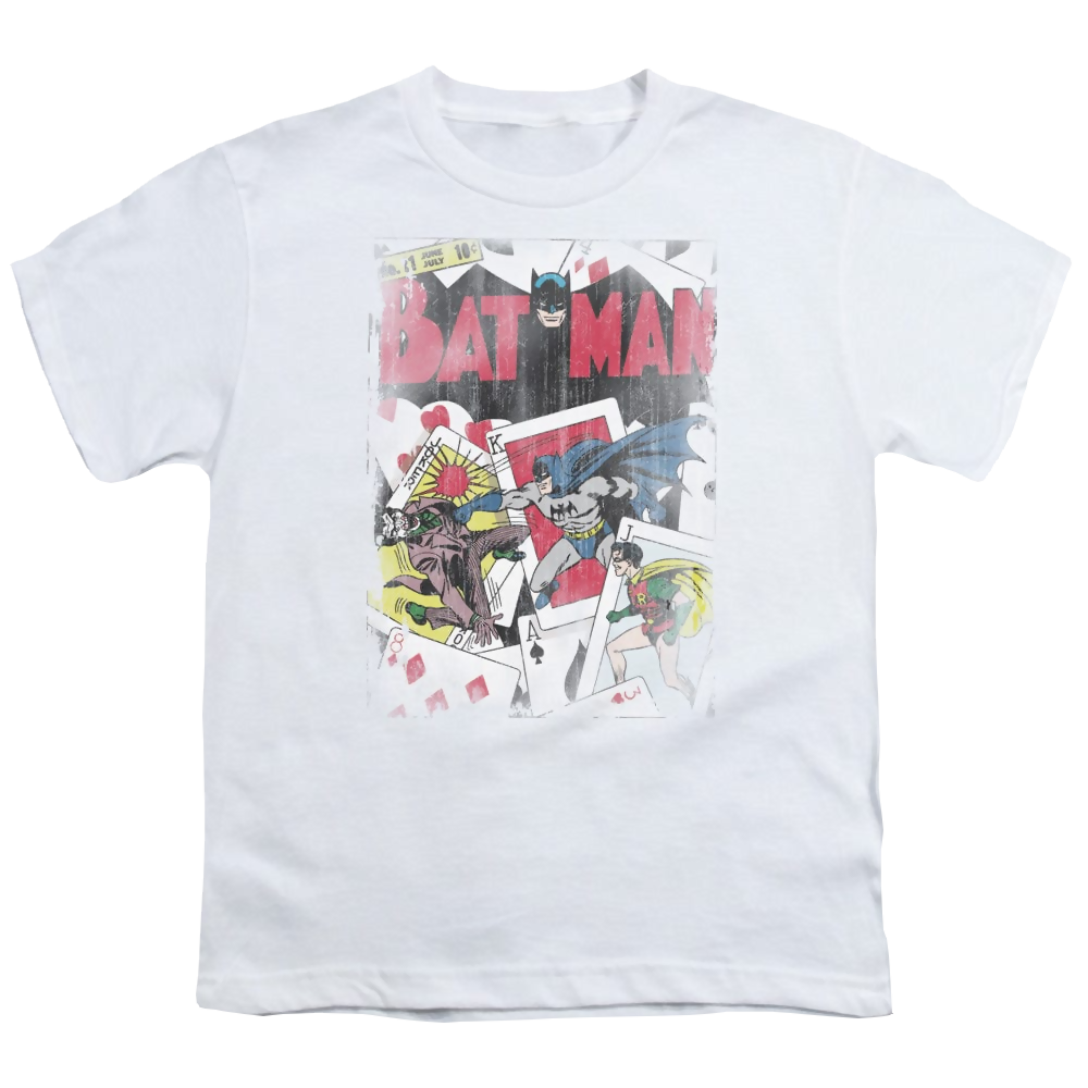 DC Batman Number 11 Distressed - Youth T-Shirt Youth T-Shirt (Ages 8-12) Batman