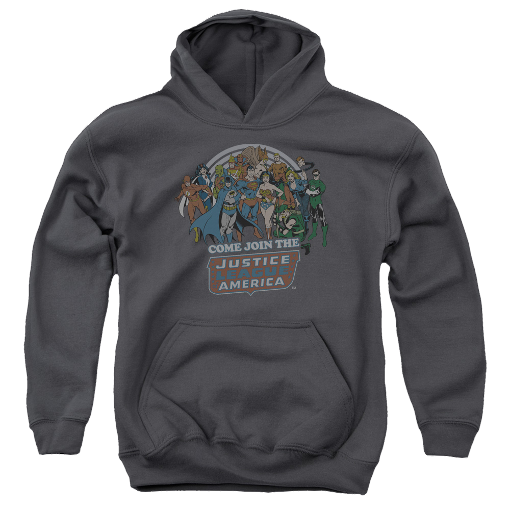 Justice League Join The Justice League - Youth Hoodie Youth Hoodie (Ages 8-12) Justice League