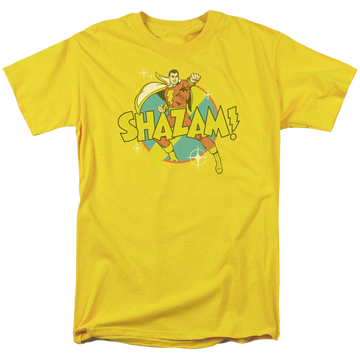 DC Comics Power Bolt - Men's Regular Fit T-Shirt Men's Regular Fit T-Shirt Shazam