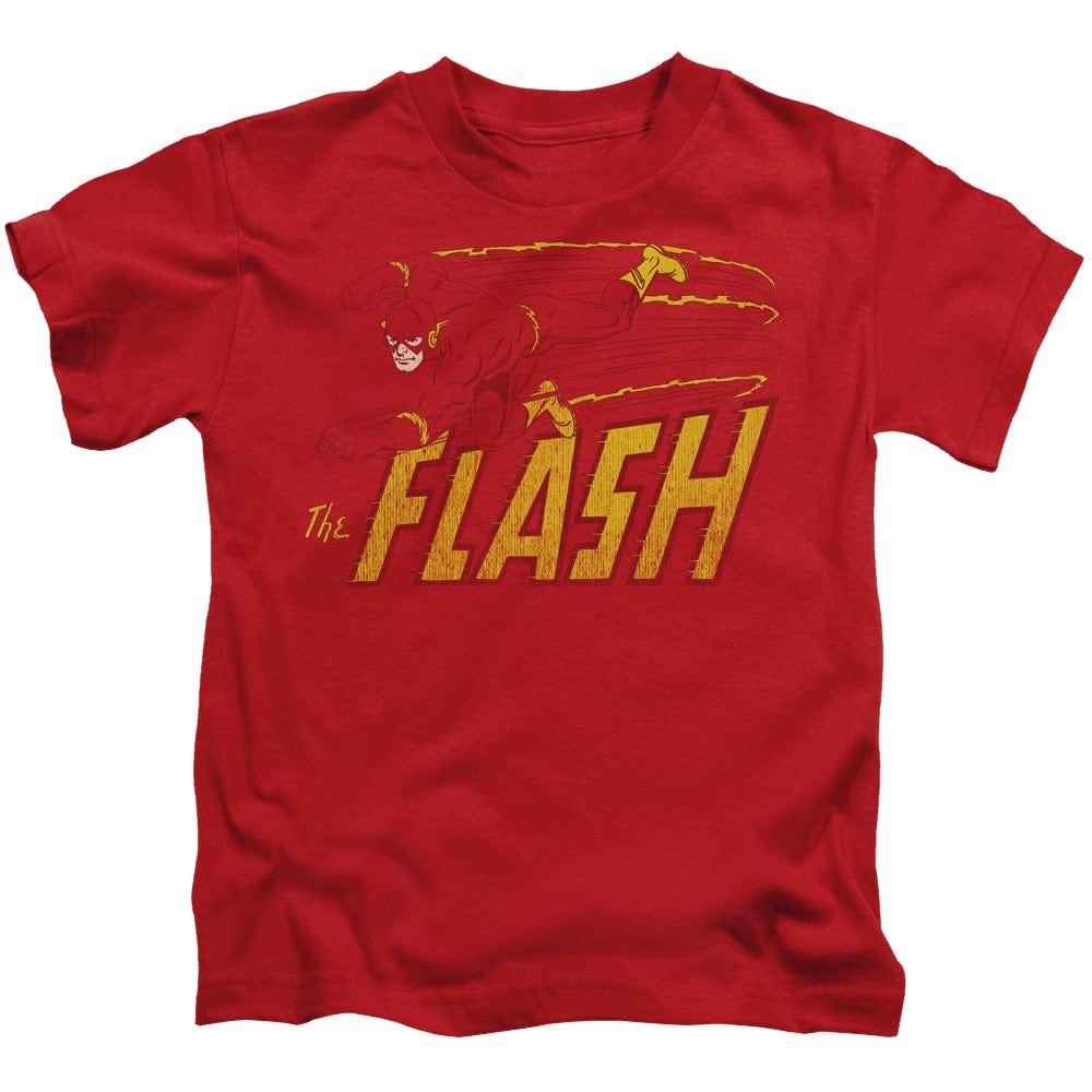 Flash, The Flash Speed Distressed - Kid's T-Shirt Kid's T-Shirt (Ages 4-7) The Flash
