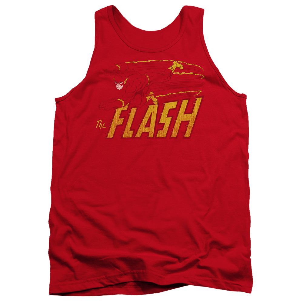 Flash, The Flash Speed Distressed - Men's Tank Top Men's Tank The Flash