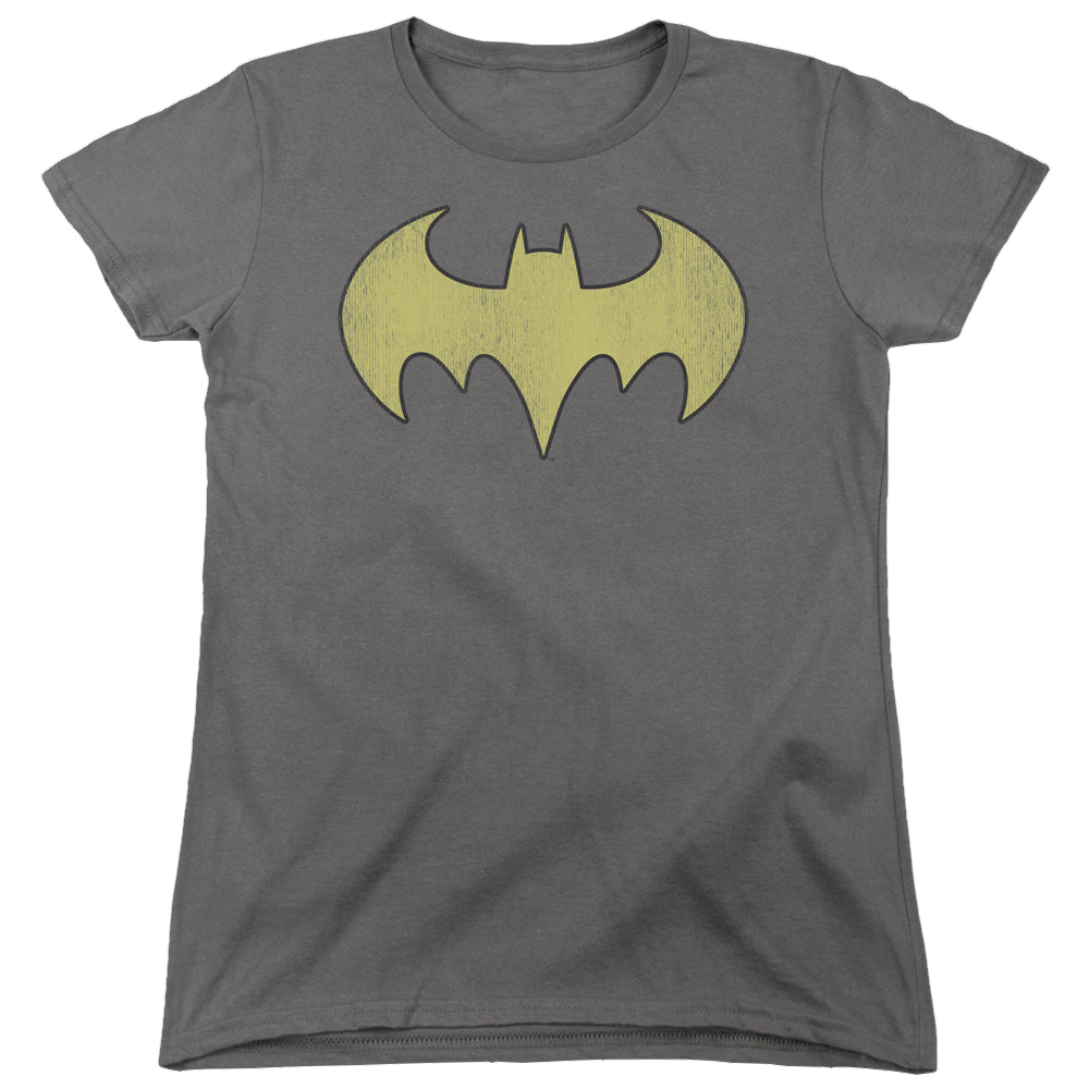 Batgirl Batgirl Logo Distressed - Women's T-Shirt Women's T-Shirt Batman
