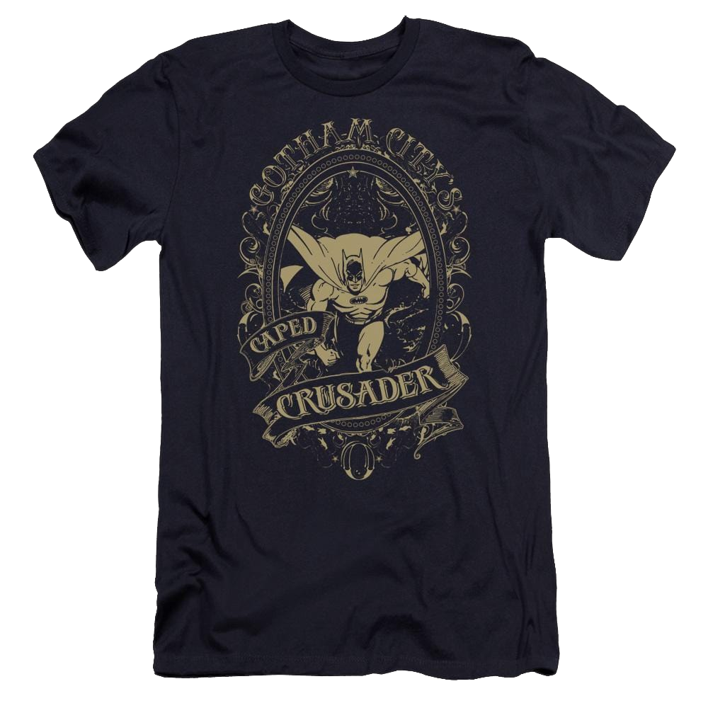 DC Comics Gotham Crusader - Men's Premium Slim Fit T-Shirt Men's Premium Slim Fit T-Shirt Batman