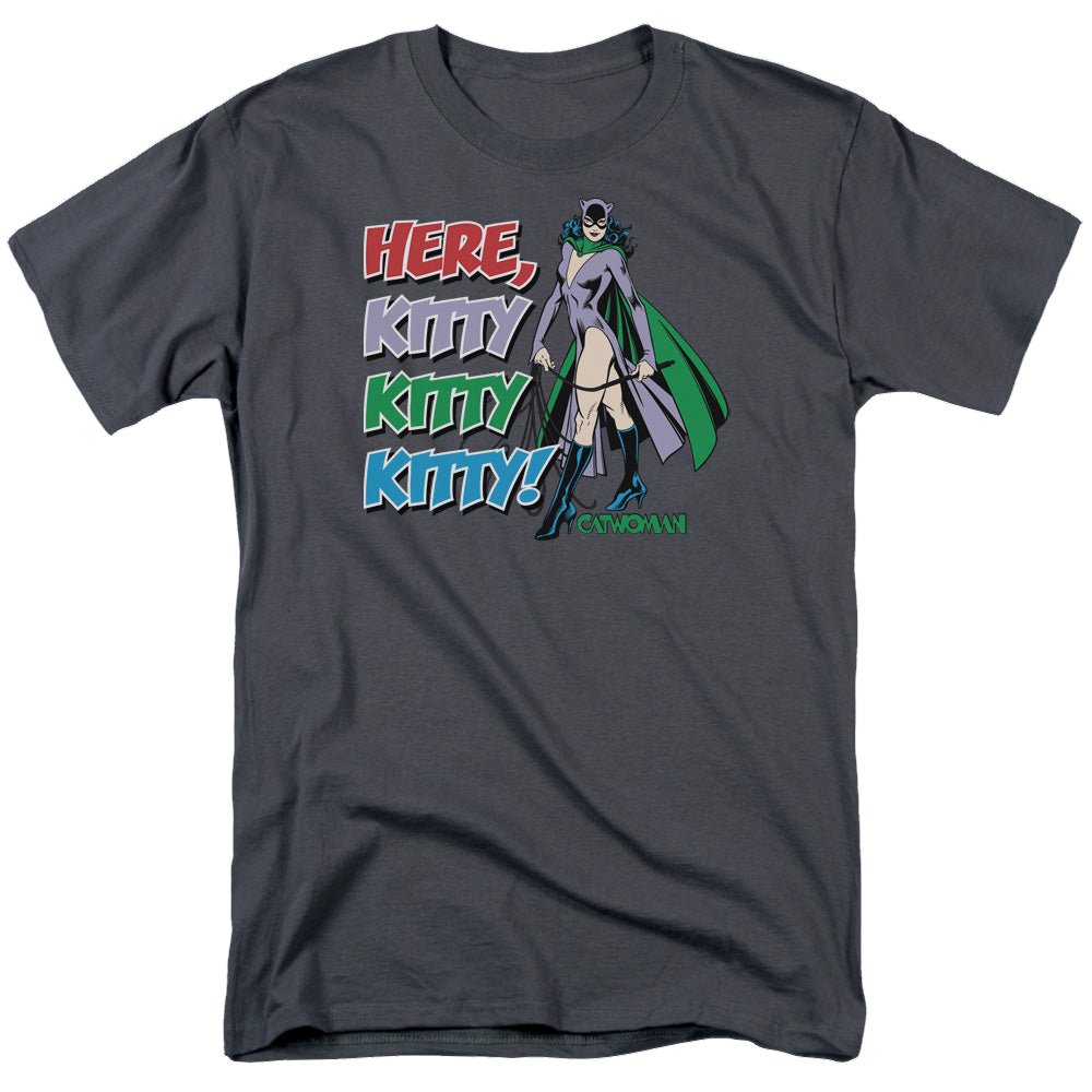 Catwoman Here Kitty - Men's Regular Fit T-Shirt Men's Regular Fit T-Shirt Catwoman