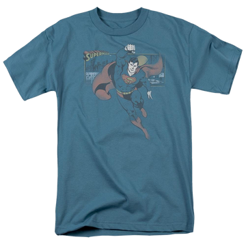 Slate men's regular fit t-shirt with Superman DC Comics This Is A Job For graphic