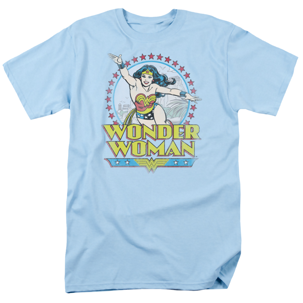 Wonder Woman Star Of Paradise Island - Men's Regular Fit T-Shirt Men's Regular Fit T-Shirt Wonder Woman