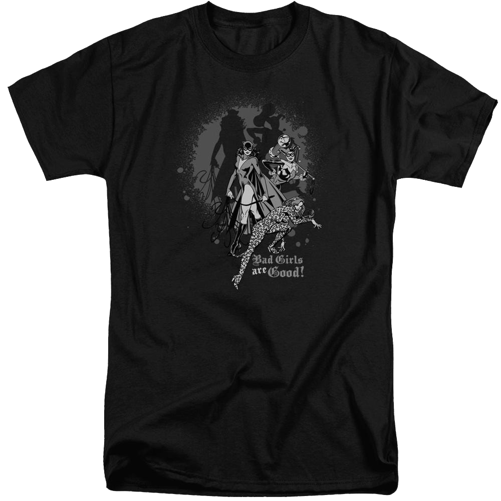 DC Comics Bad Girls Are Good - Men's Tall Fit T-Shirt Men's Tall Fit T-Shirt Justice League