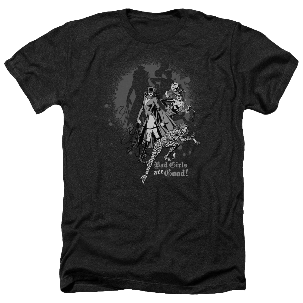 DC Comics Bad Girls Are Good - Men's Heather T-Shirt Men's Heather T-Shirt Justice League